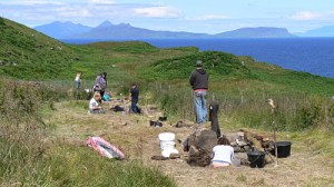 Excavations at the Ardnamurchan Peninsula [Credit: Ardnamurchan Transitions Project]