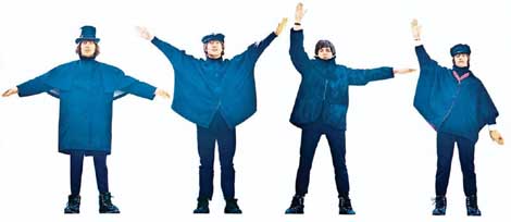 The Beatles on the Help! album cover