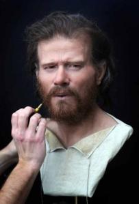 Stonehenge Man would have fitted in very well on a film set (Image: English Heritage)