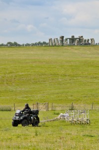 An ambitious programme of geophysical survey, covering 12 square kilometres around Stonehenge, has revealed a landscape scattered with previously-unknown features. Credit: All images courtesy of the University of Birmingham and LBI ArchPro